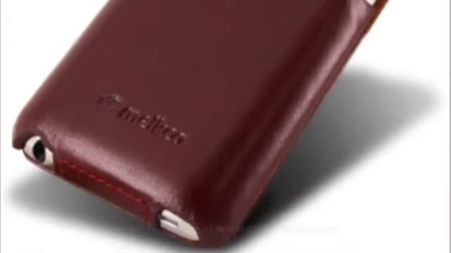 Melkco Leather case for Apple iPod Touch 4th (8GB/32GB/64GB) - Jacka Type (Vintage Red)