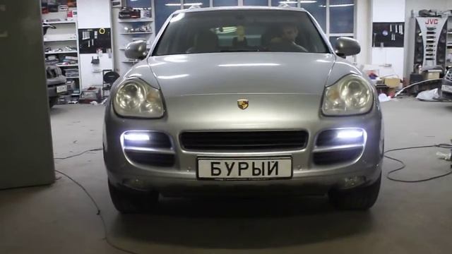 Porsche Cayenne DRL Osram Light@day