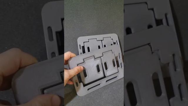 Кнопка для инсталляции скрытого монтажа