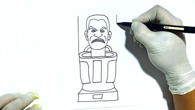 How to Draw G-Man Upgraded easy - Skibidi Toilet | Drawing Step by Step