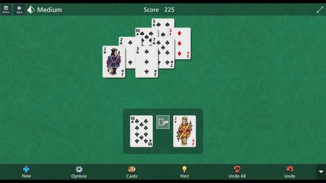 XBOX Live Games  |   Microsoft Solitaire  -  Pyramid   |   Level Medium  |  Microsoft & XBOX Studio