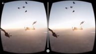SkyDiving 360 Video Cardboard VR 3D SBS 360 games androoid ios HD