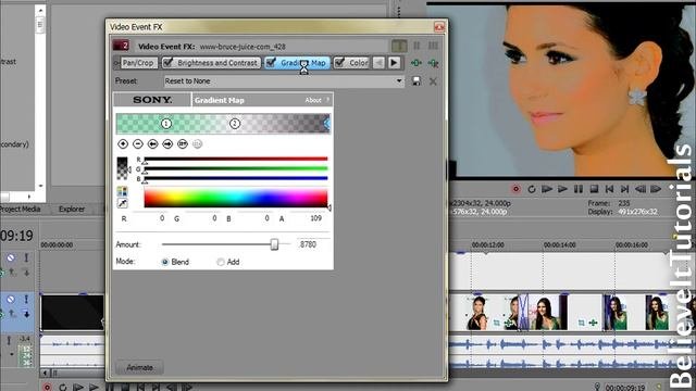 Sony Vegas Coloring Tutorial // Type #51