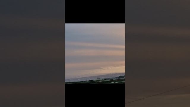 Вечернее небо октября. Б. Ялта.
