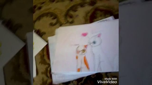 Мои рисунки Котов-Воителей #6