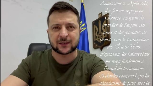 La situation insupportable de Zelensky