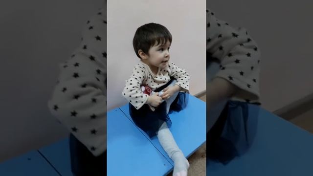Настя. Встречаем с садика