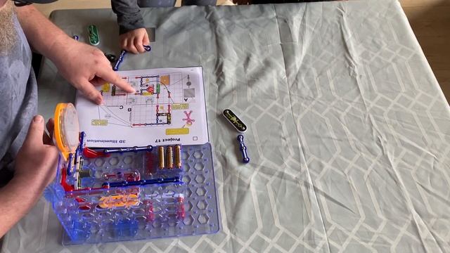 SnapCircuits 3D Illumination Project - STEM for Kids w/Kennedy and Lincoln