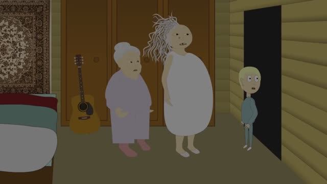 Бабка Алка Серия 27 - Триллер В Деревне У Бабушки - Уродская Анимация