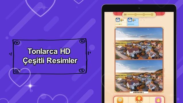 Find the Differences Game by Guru Puzzle Game Studio - Turkish