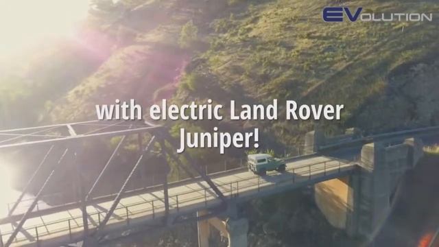 Win a weekend away with Juniper, our first electric Land Rover