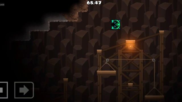 Прохождение dash cave(geometry dash)