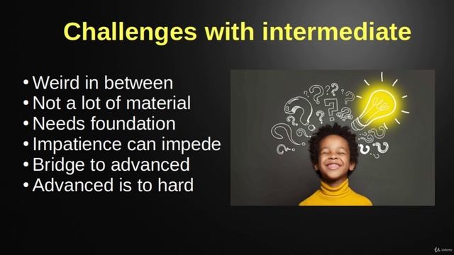 3. Challenges with intermediate