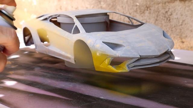 3D printing lamborghini aventador sv