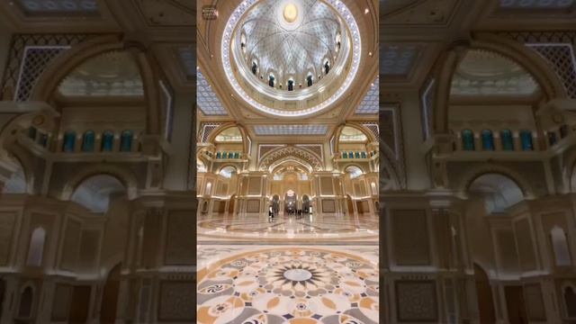 Qasr Al Watan — действующий Президентский дворец Абу-Даби, ОАЭ