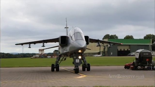 RAF Cosford Sepecat Jaguar Final Taxi