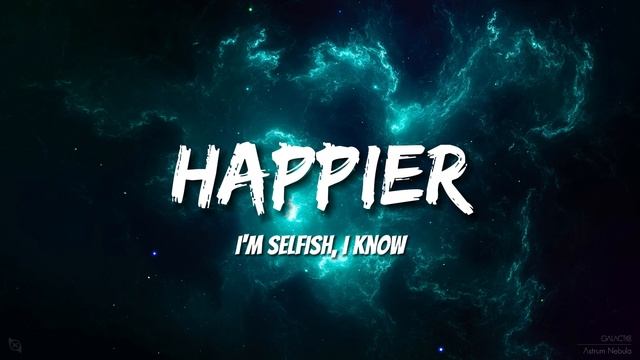 Olivia Rodrigo - happier (Lyrics)