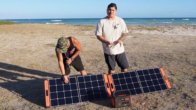 UNBOXING Our New Fav Toy!- Jackery Explorer 1000 Electric Generator w/ SolarSaga 100 Solar Panels!