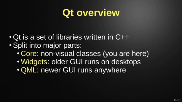 9. Qt overview