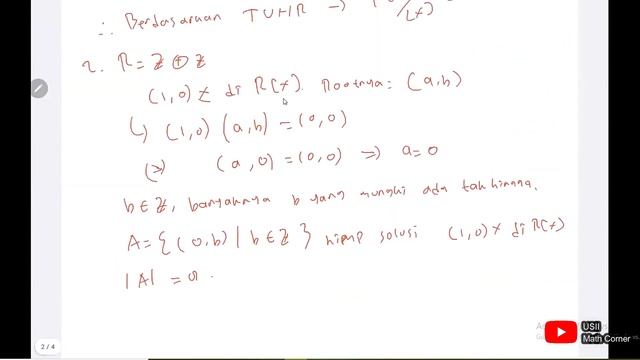 Latihan Soal PSA II Ring Polinomial Daerah Euclid Daerah Ideal Utama