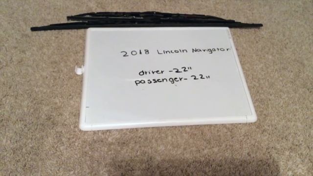 🚗 🚕   2018 Lincoln Navigator Wiper Blade Replacement Size 🔴