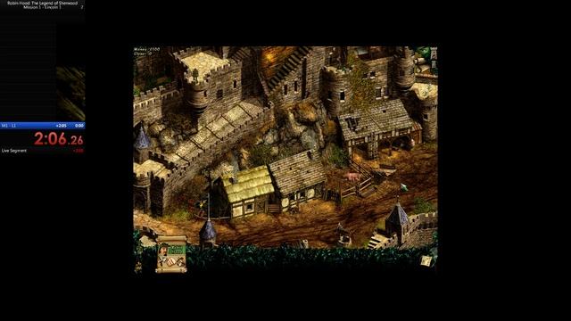 Robin Hood: The Legend of Sherwood - Speedrun - Mission 1 -  Lincoln 1  in 4:10