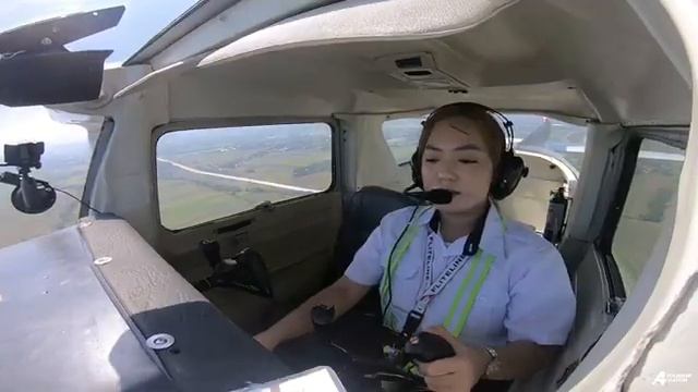 First Solo Flight - Cessna 152 - Fliteline Aviation - Bianca Lao - Philippines (1).mp4