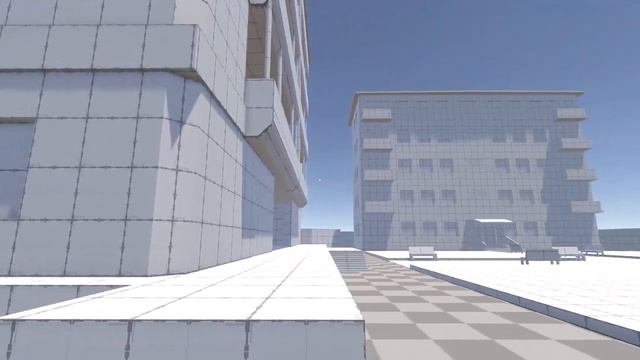 Unity Level Design - Prototype buildings for the game #3