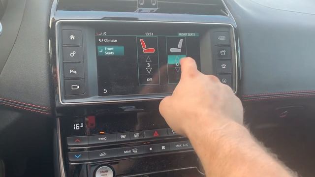 Jaguar XR heated seats (how to turn on the heated seats in your Jaguar XE)