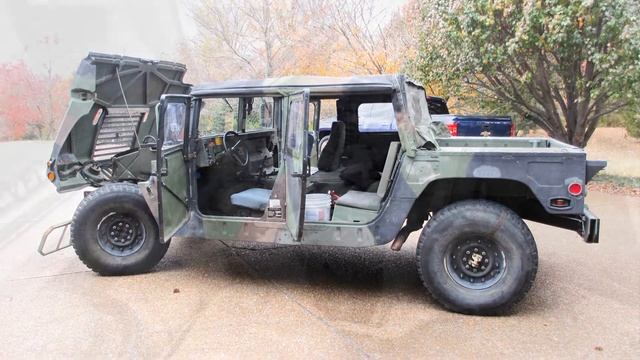 My First Drive in a Military Hummer H1