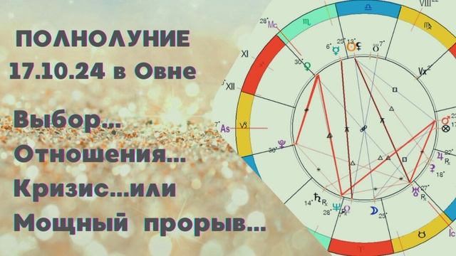НЕДЕЛЯ С 14.10 по 19.10.24/Полнолуние 17.10.24