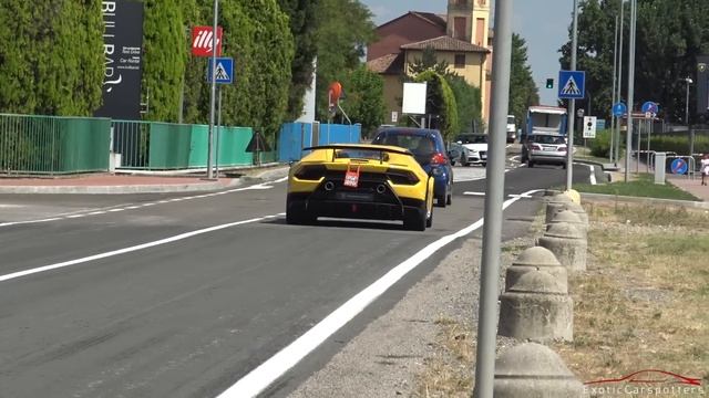 Lamborghini Huracan LP640-4 Performante and Aventador S being Tested on the Road !