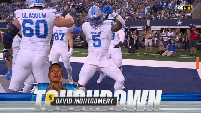 David Montgomery cannot be denied from the endzone