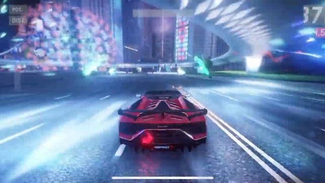 Asphalt 9 Lamborghini Aventador SVJ Max Test Drive