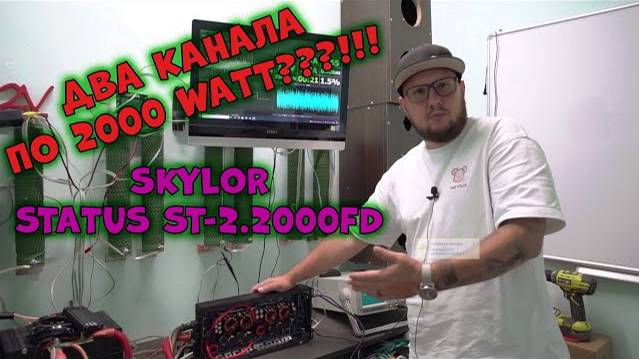 ДВА КАНАЛА ПО 2000 WATT???!!! SKYLOR STATUS ST-2.2000FD!!!