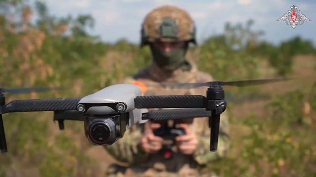 Боевая работа расчета FPV-дронов группировки войск «Днепр»