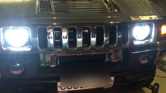 Головной свет LED Hummer H2/ LED Headlight Hummer H2