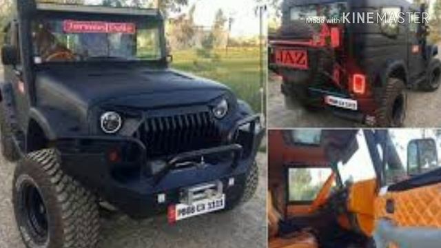 Top modified thar jeep open and other