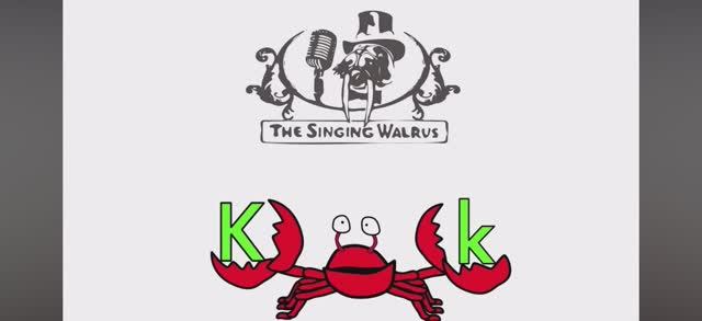 Find the letter Kk | The Singing Walrus