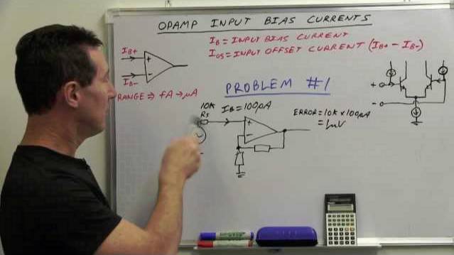 EEVblog #479 - Opamp Input Bias Current