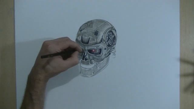 Drawing Terminator: Genisys - Time lapse