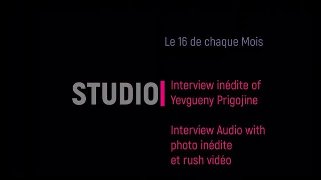 Yevgueny Prigojine Rush Video inédit 14 October 2024 Inédit