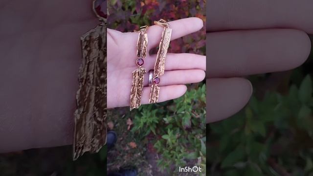 Серьги с цирконами