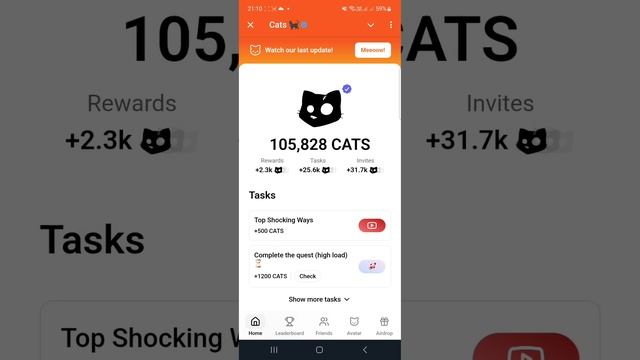 Cats Новый код 14 Октября от Видео Top Shocking Ways Кэтс Сегодня