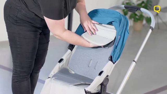 How to install the Seat liner | Quinny VNC – Newborn stroller