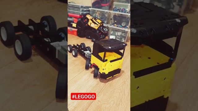 Грузовик из лего техник. Лего самоделка. Lego technic ideas #legogo #lego #legomoc