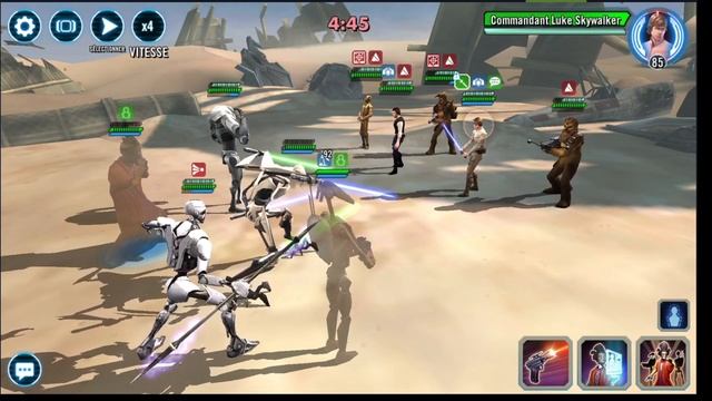 SWGoH - GAC Saison 20 - Semaine 2 - Round 1 : vs Chewbakwa