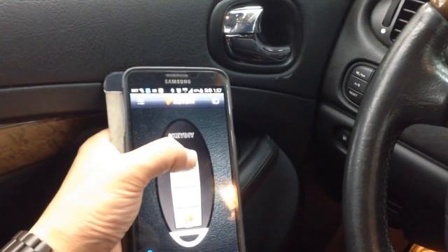 JAGUAR S-type X-type Smart phone remote KEYCOMMANDO