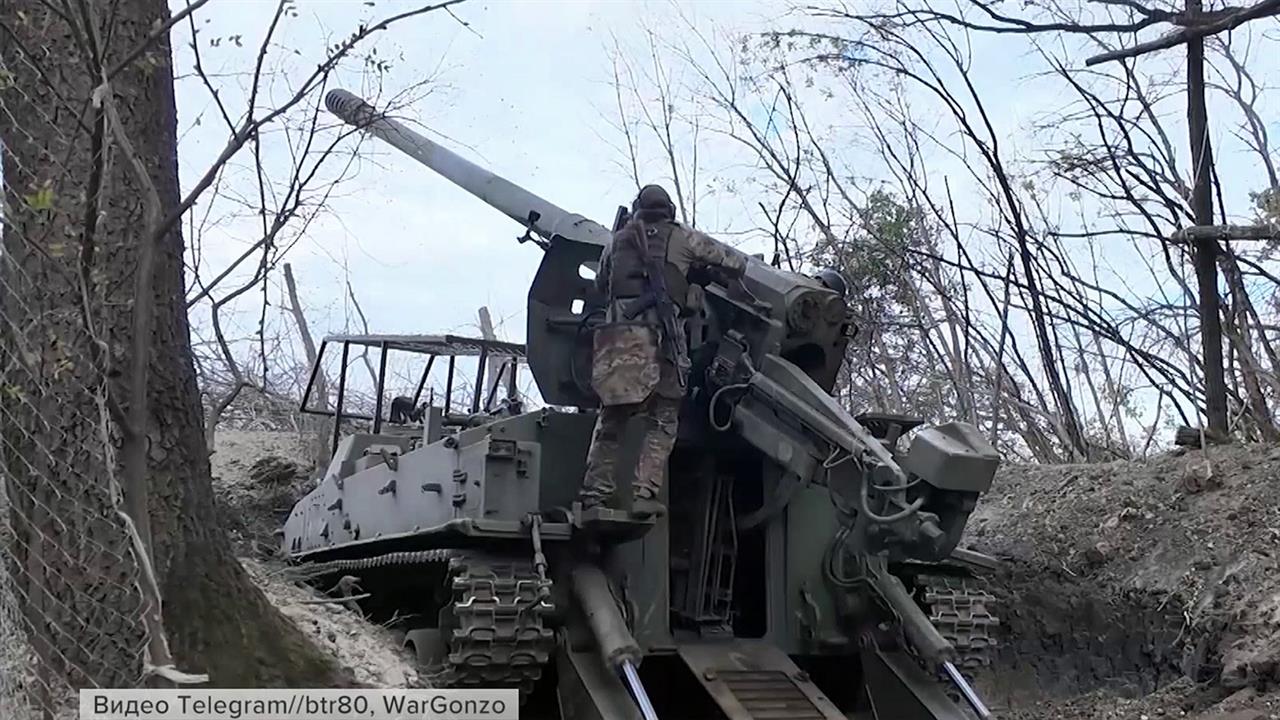 Российские войска освободили село Левадное в Запорожской области