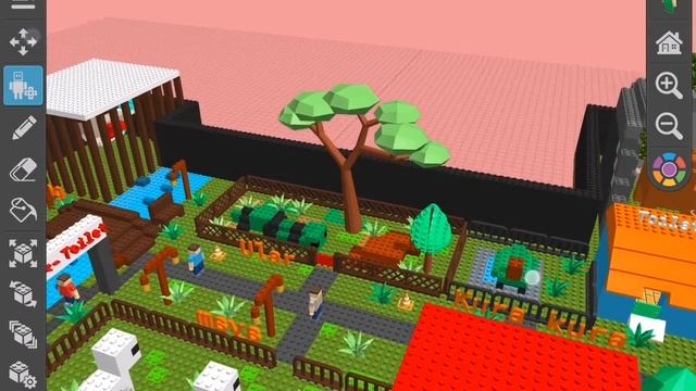 Project Draw Brick Robotik "Zoo Animal" by Tobi - 2C -17